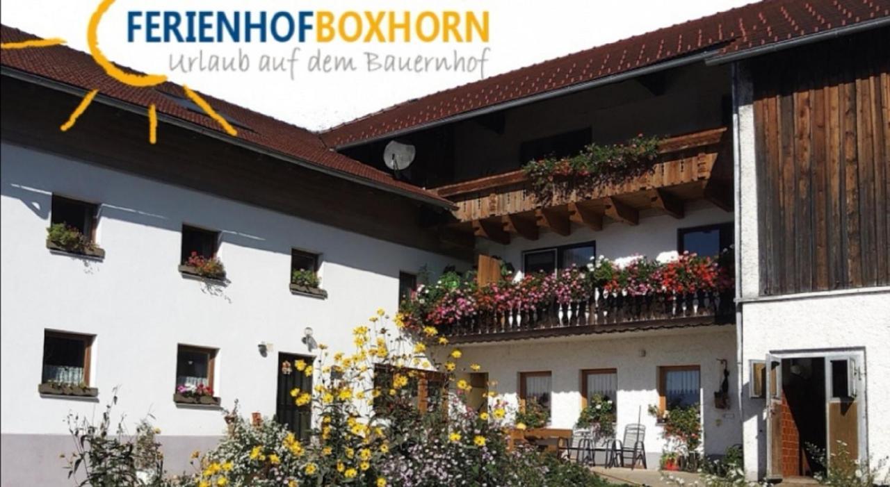 Appartamento Woferlhof, Ferienhof Boxhorn Böbrach Esterno foto